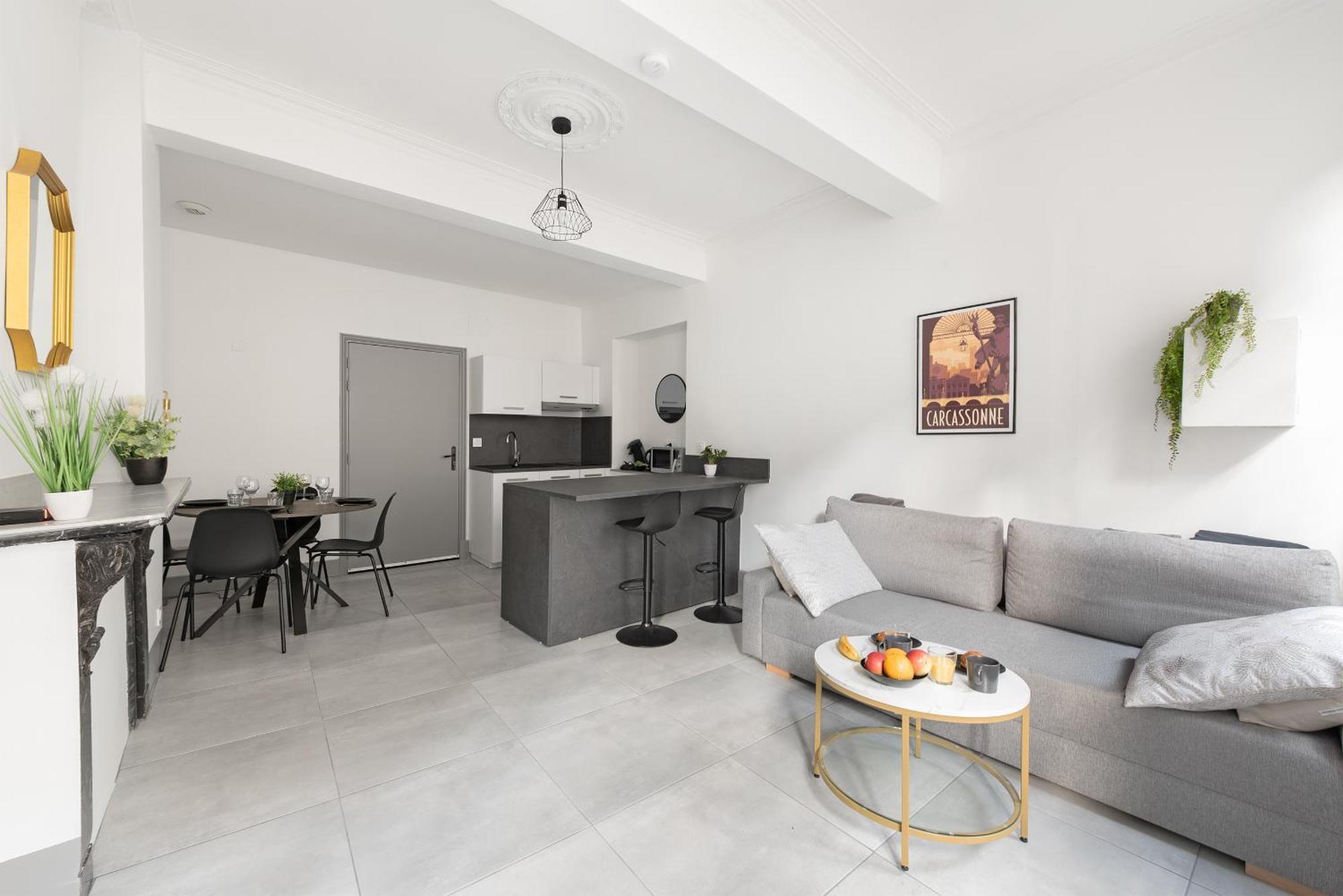 Appartement Central Confortable Et Spacieux Carcassone Kültér fotó